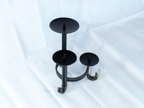 3-Tier Black Candle Holder - Image 4