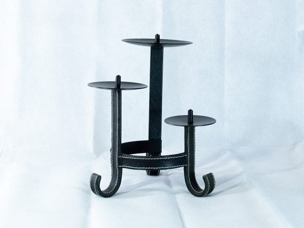 3-Tier Black Candle Holder