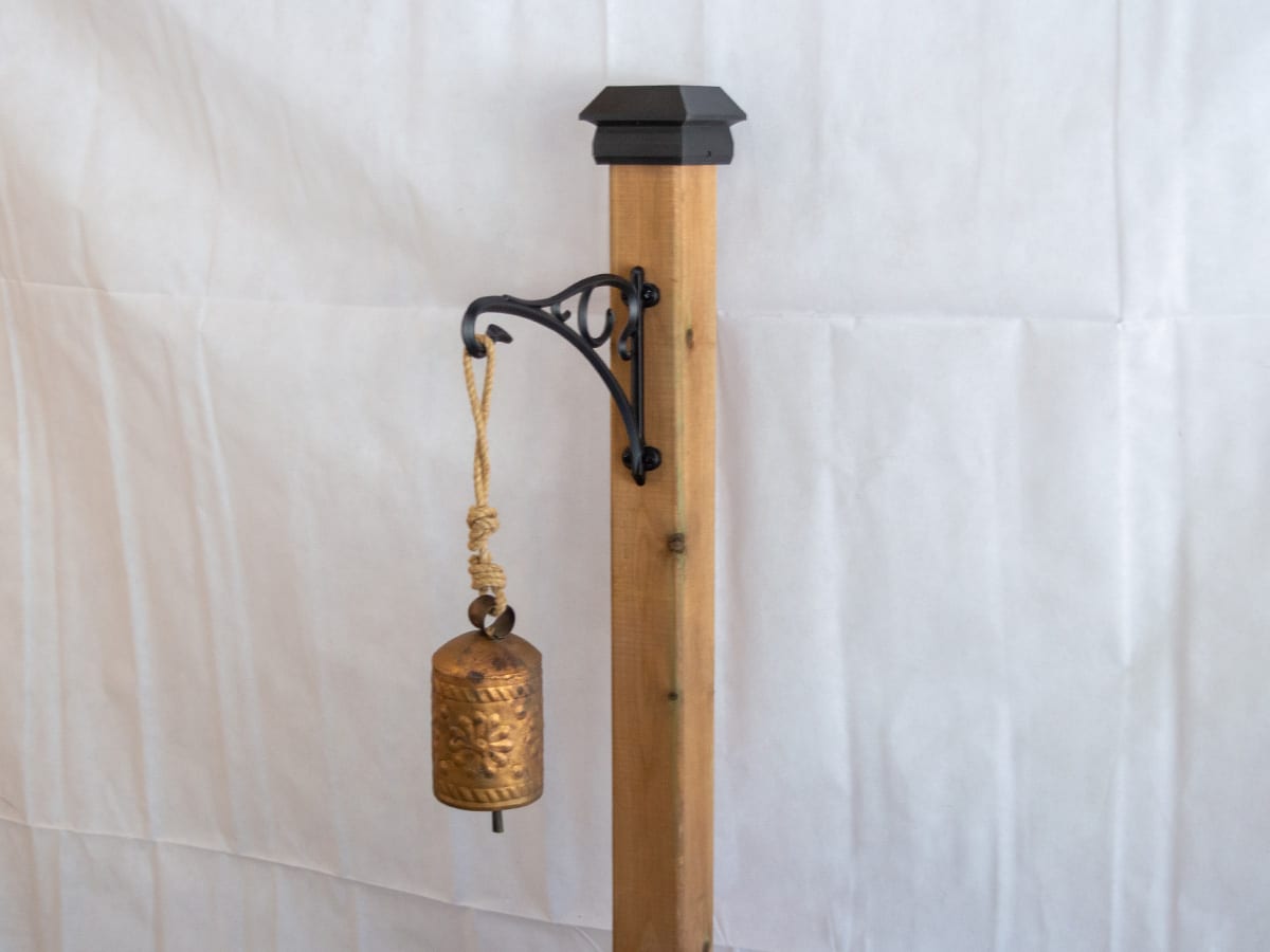 Ring for a Kiss Bell with Wood Stand