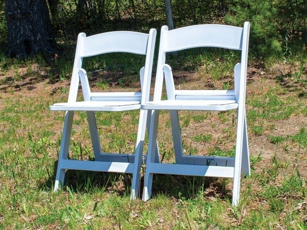 Fold Up Resin Chairs